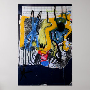 Collages Bruyants Artist's Book 16th page Poster