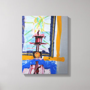 Collages Bruyants Artist's Book Snail Ravings C Canvas Print