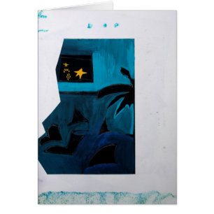 Collages Bruyants Livre de l'artiste Blue Room 2 C