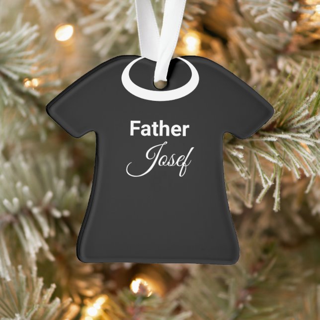 Collaire clérical du prêtre de la paroisse (Arbre)