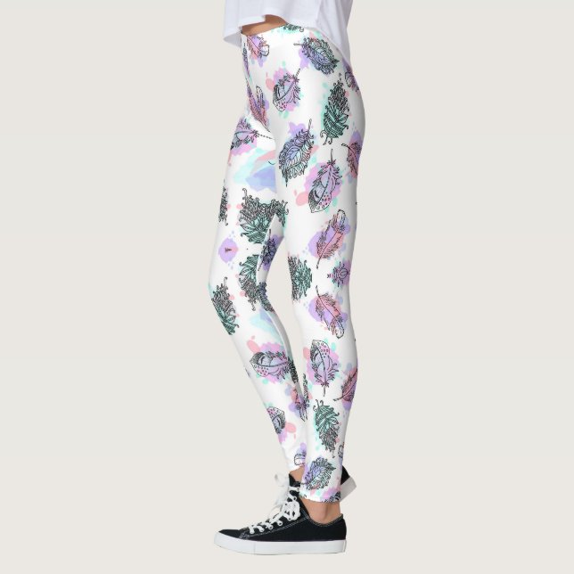 Collants à motif vibrant (Gauche)