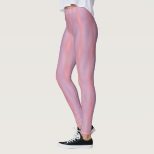 Collants à motifs rose et violet pour dames