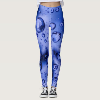 Collants Aqua Droplet Dream - Bleu Bulle d'Eau