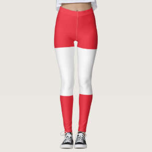 Collants au drapeau patriotique autrichien