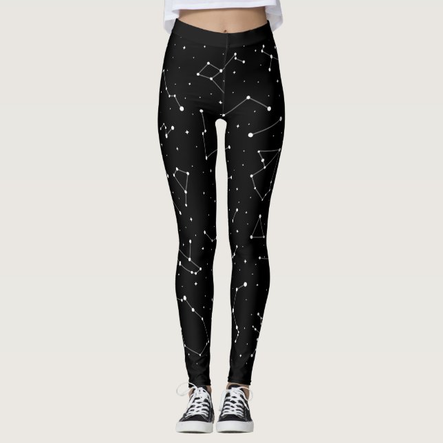 Collants carte des étoiles des constellations (Devant)