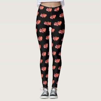 Collants coeurs de la Saint-Valentin