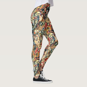 Collants d'art abstrait