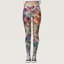 Collants de la Saint-Valentin – Motif de cœur roma
