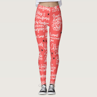 Collants de Noël imprimés partout