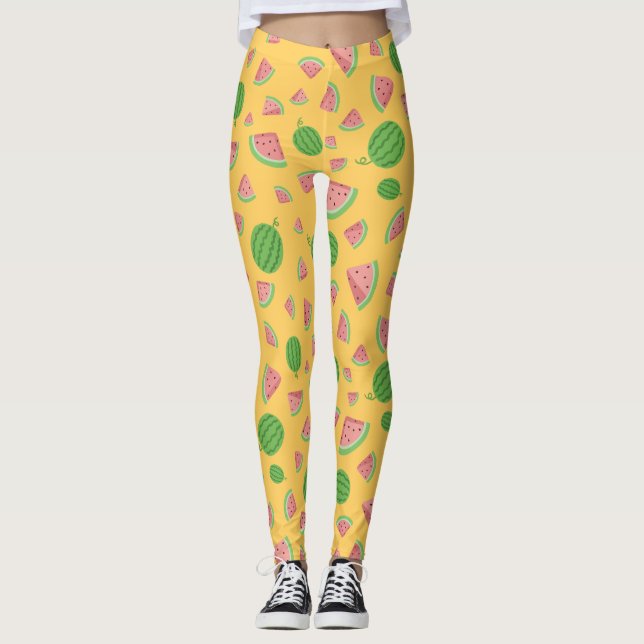 Collants Été Pastèque Juteuse (Devant)