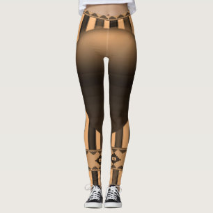 collants femme noir orange