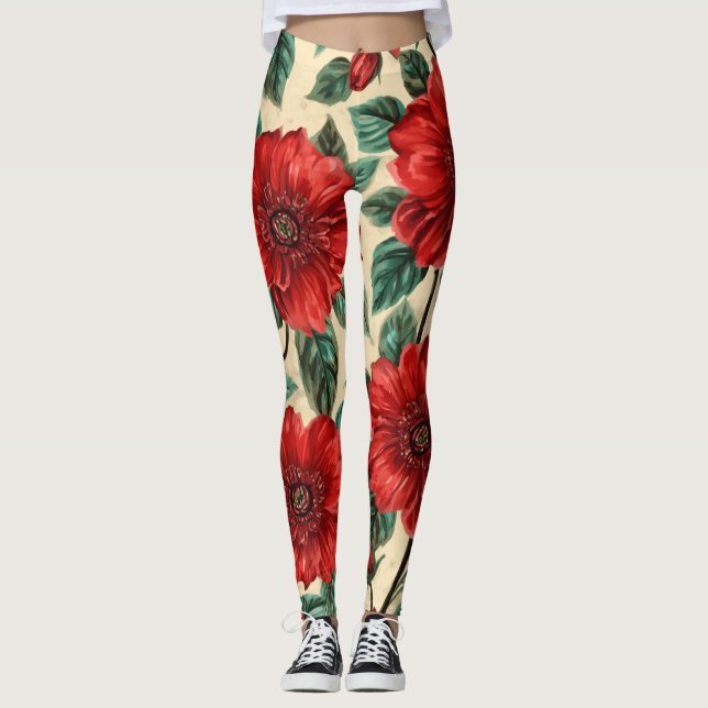 Collants Floraux (Devant)