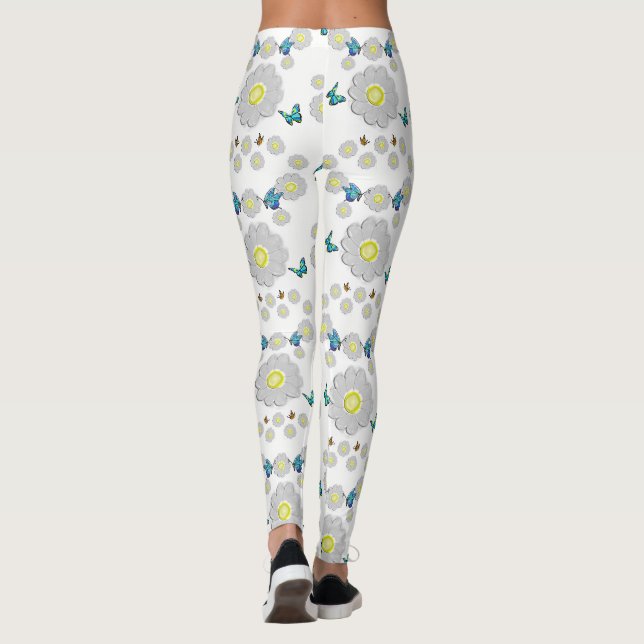 Collants Floraux (Dos)
