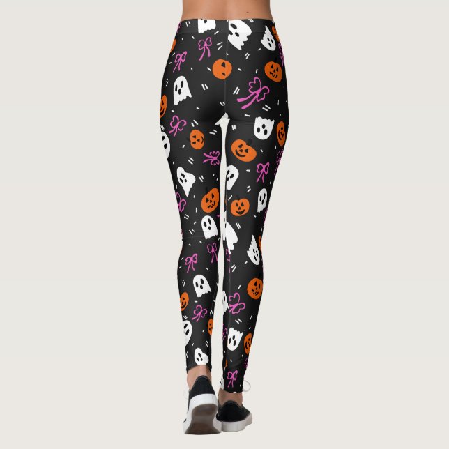 Collants Halloween effrayants (Dos)