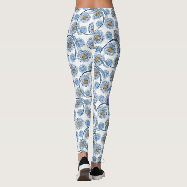collants longs pour femmes blanches (Dos)