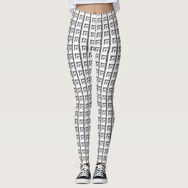 collants longs pour femmes blanches (Devant)