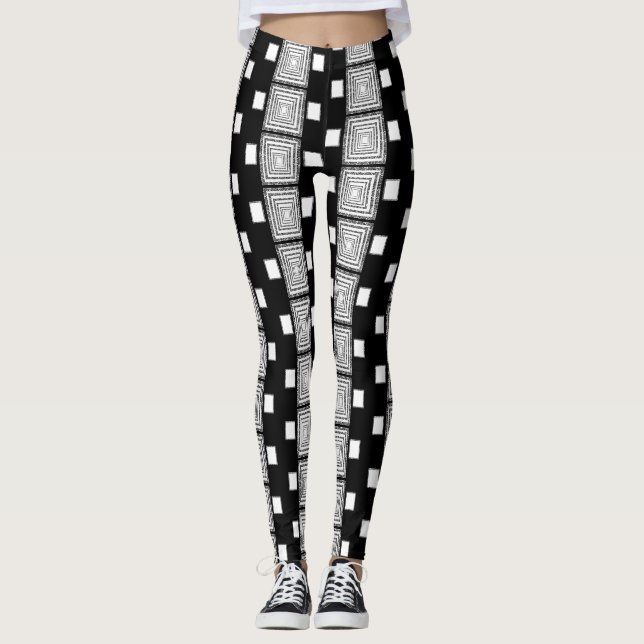 collants longs pour femmes blanches (Devant)