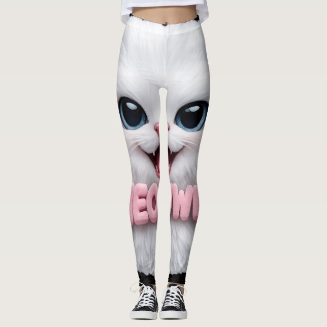 Collants Mignon Chat Minou (Devant)