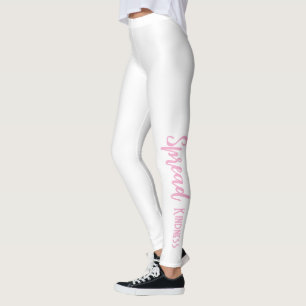 Collants Personnalisés Blancs Répandre la Gentille