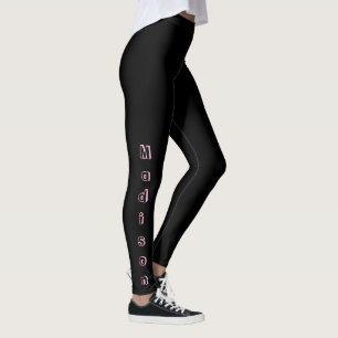 Collants personnalisés noirs