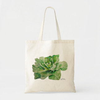 Collards on cloth bag