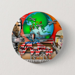 Collateral Damage 2 Inch Round Button