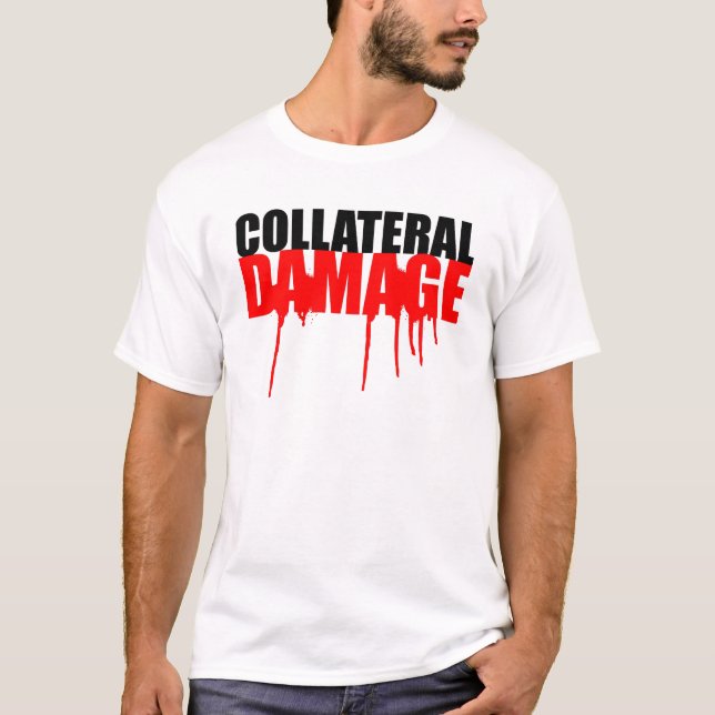 Collateral Damage Paint Drip Tee (Front)