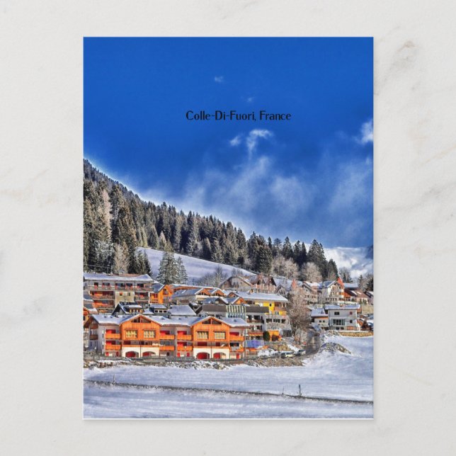 Colle-Di-Fuori, France, Postcard (Front)