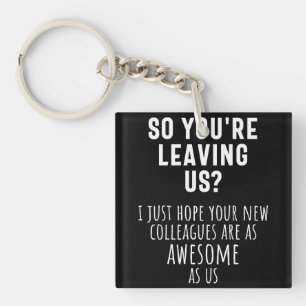 colleague farewell, retirement, coworker, goodbye, keychain
