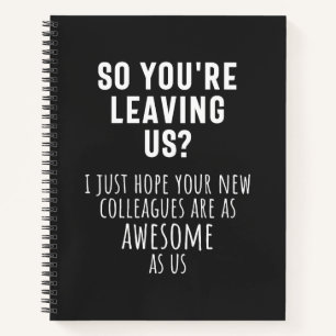 colleague farewell, retirement, coworker, goodbye, notebook