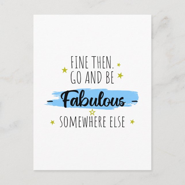 Colleague Leaving, Going Away Farewell Gift Holiday Postcard (Front)