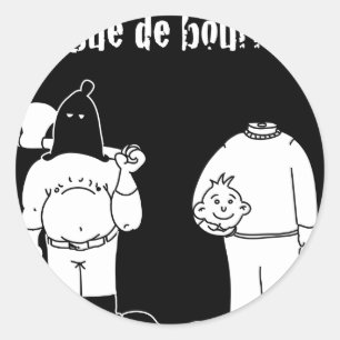 Colleague of Torturer (François City & Gdb Gdblog Classic Round Sticker