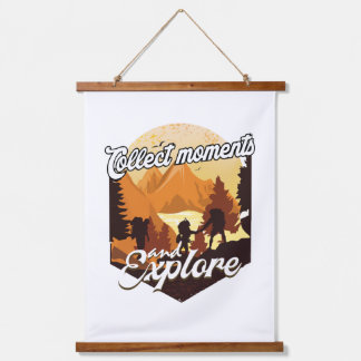 Collect Moments And Explore Hanging Tapestry