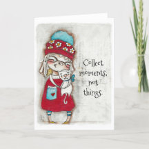 Collect Moments - Friendship card (blank inside)