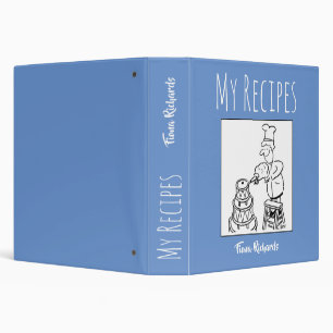 Collect & Store Favourite Recipes. Add Name. Binder