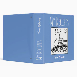 Collect & Store Favourite Recipes. Add Name. Binder