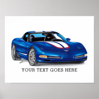 Collectable Automobile Art Poster