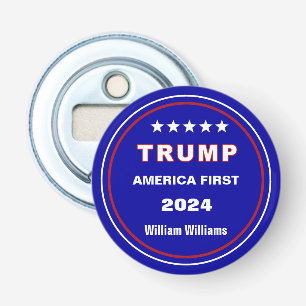 Collectable Name, Trump America First Magnet Bottle Opener