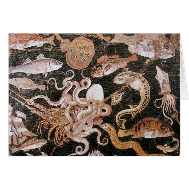 COLLECTE POMPEII / OCÉAN - SCÈNE DE VIE MARINE (Devant horizontal)