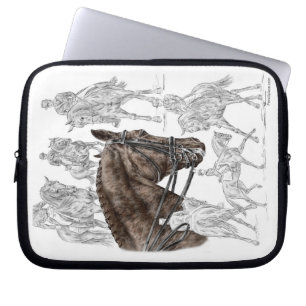 Collected Dressage Horses FEI Laptop Sleeve