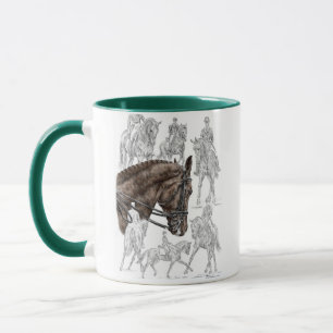 Collected Dressage Horses FEI Mug