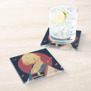 Collectible Anime inspired Glass Coaster