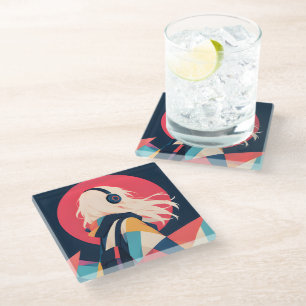 Collectible Anime inspired Glass Coaster
