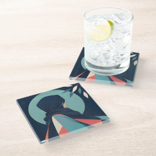 Collectible Anime inspired Glass Coaster