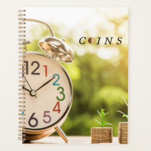 Collecting Coins And Old Currency Customized Planner