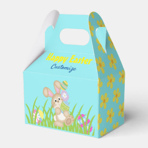 Collecting Easter eggs Favor Box