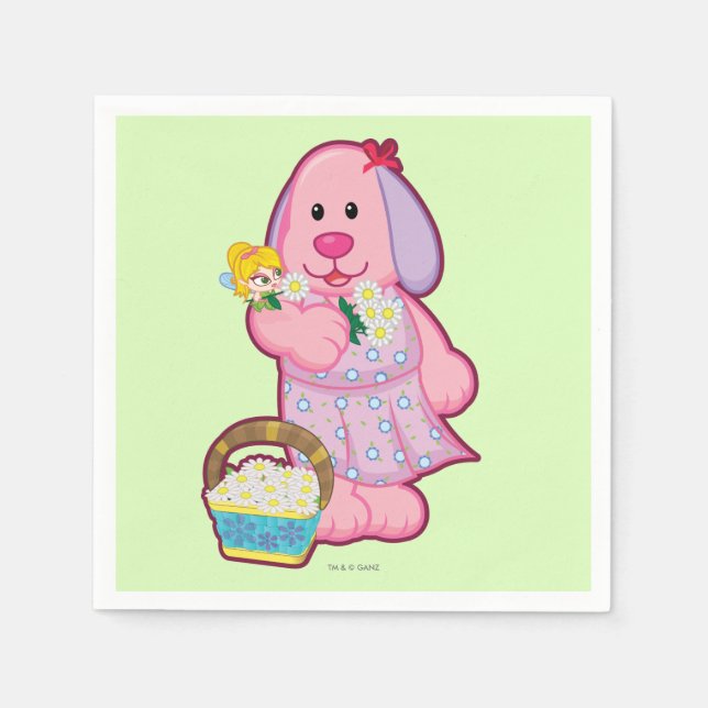 Collecting Flowers with Melanie Napkin (Front)