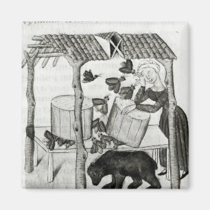 Collecting Honey Magnet