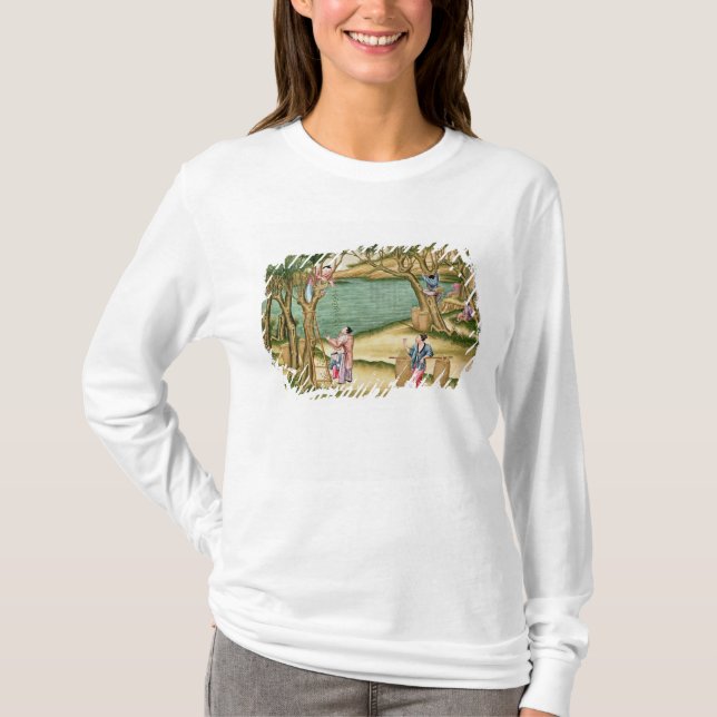 Collecting mulberries T-Shirt (Front)