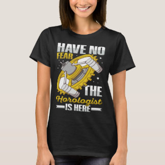 Collecting Watches Horology for a Horologist T-Shirt